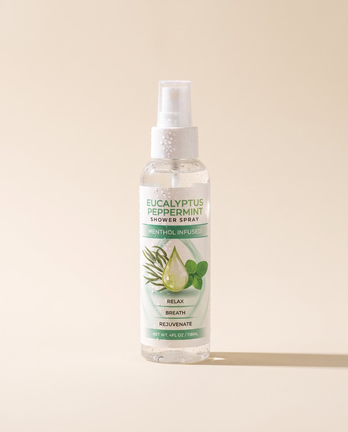 Eucalyptus Peppermint Essential Oil Shower Spray